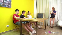 hd 茉莉卡 the fakings academy is back lara teaches teens how to fuck well porn