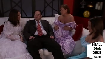 hd smallcock businessman jerked off by glamour cfnm femdoms porn