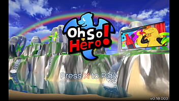 hd oh so hero gay hentai game pornplay ep8 endless cumshot with our friend hot footjob on the beach porn