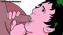 hd anushree midoriya sucks a cock full of cum cosplay my hero academia loop porn