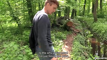 hd he is supposed to meet his friend in the park but he is late he decides to get his ass fucked while waiting bigstr porn