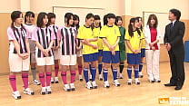 hd japanese female team listen and take a lesson from their coach porn