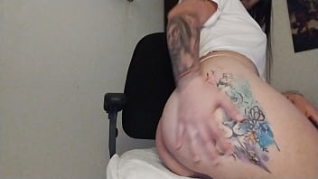 hd lucyplay creampie all over her body and her delicious tattoos while talking to you porn