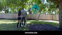 hd миниатюрная молодая женщина сводные сестры сюрприз трах на день рождения для сводного брата freya von doom sweet porn