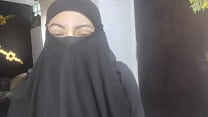 hd real horny amateur arab wife squirting on her niqab masturbates while husband praying hijab porn porn