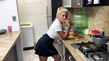 hd my lazy stepdaughter doesnt want to cook anymore and i offered her a deal in exchange for not cooking she must porn