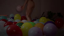 hd birthday balloons stuffed cum covered porn