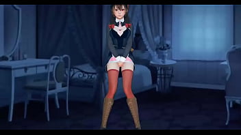 hd uncensored hentai anime konosuba yunyun mustervation asmr earphones recommended porn