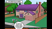 hd sv even marge marge gave it to ned neighbor church the simpsons parody porn