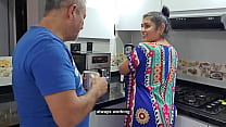 hd aly sucks apus cock in the kitchen porn