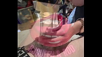 hd caged cock teased and denied inside a cock sleeve porn