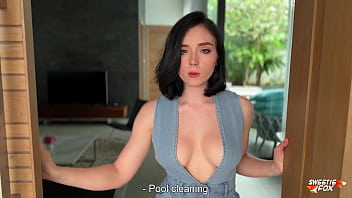 hd lonely housewife couldnt resist the temptation of being fucked by sports swimming pool cleaner pov porn
