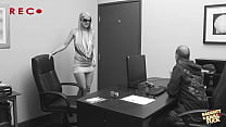hd hot milf anita blue has a deepthroat interview with chris in his office and studio porn
