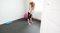 hd bonnie dolce i anal creampie this super skinny girl at the gym porn