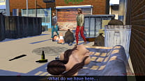 hd slut resting after sex found by homeless naked woman fucked hard by filthy wild guys porn