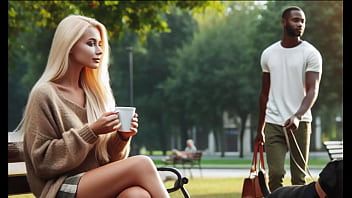 hd cheating white woman meets black man at the park audio story bbc porn