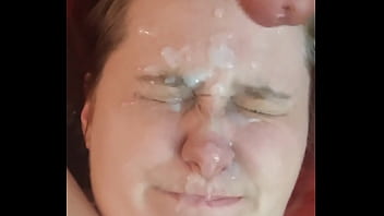 hd amateur getting her face cum dumped porn