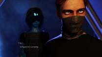 hd projekt passion busty cyberpunk alien gets fucked hard with anal creampie gaming visual novel porn