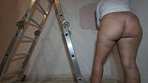 hd sala my big ass milf wife painting the bedroom wall homemade amateur intimacy porn