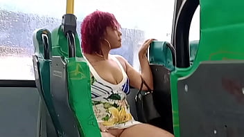 hd i showed off on the bus and the cuckold touched my underwear porn