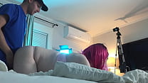 hd aunties pizza delivery guy fucks hot trans woman in chastity porn