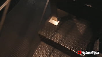 hd risky fuck in the clubs toilet sneaky amateur couple too horny to get home porn