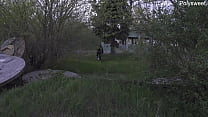 hd russian blowjob at an abandoned construction site porn