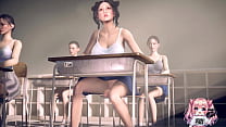 hd anime horny classmates fucking in public classroom porn
