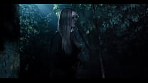 hd busty chick freezes in time and gets fucked by three dudes in the forest porn