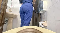 hd camera catches nurse pissing in public bathroom porn