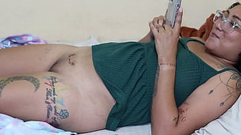 hd tattooing rich pussy and paying with internal cumshot porn