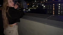 hd a neighbor caught a student smoking on the balcony and porn