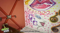hd fr naughty bride having sex with two men in bdsm room porn