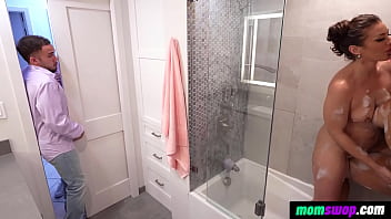 hd momswop peeping our lesbian moms in the bathroom porn