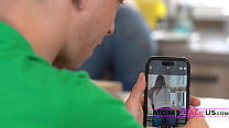 hd shocked at first but step mom understands why i jerk off to her pictures porn