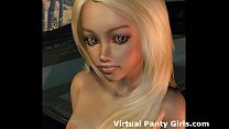 hd 3d киберпанккрасотка соблазняет в трусиках porn