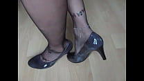 hd pov patent leather pumps nylons and anklet shoeplay and dangling by isabellesandrine porn