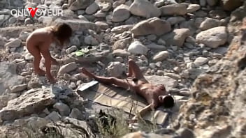 hd beach voyeur horny chick enjoys being fucked by stranger right on the beach porn