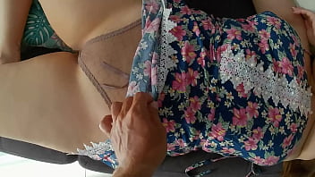 hd stepson enters stepmothers room and surprises her with her transparent panties porn