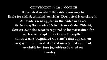 hd its sara jay oiling up her feet big booty she also masturbates porn