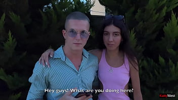 hd husband cant pay for hotel and he should look his wife fucks with two guys cuckold humiliation porn