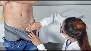 hd doctor takes admission exam and gets horny from blowjob porn