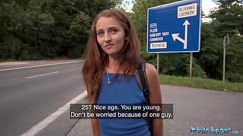 hd public agent hitchhiking redhead loves my big dick porn