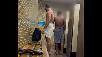 hd whore in the bathroom with the security guard porn
