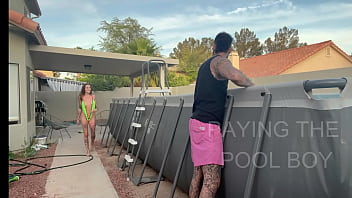 hd paying the pool boy tease video porn