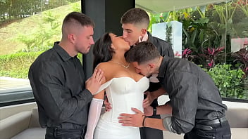 hd gangbang for san valentin to steffy moreno double penetration and oral creampie and deep anal porn