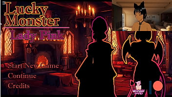 hd lucky monster lady pink trying to get customers and lady pink giving a blow job and anal fucked by a demon porn