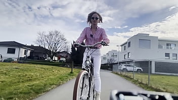 hd miss daisy diamond on wheels bike vlog porn