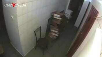 hd public voyeur hot blonde being baked hard in a bakery utility room porn