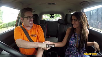 hd fake driving school posh cheating wife with big boobs fucks her driving instructor porn